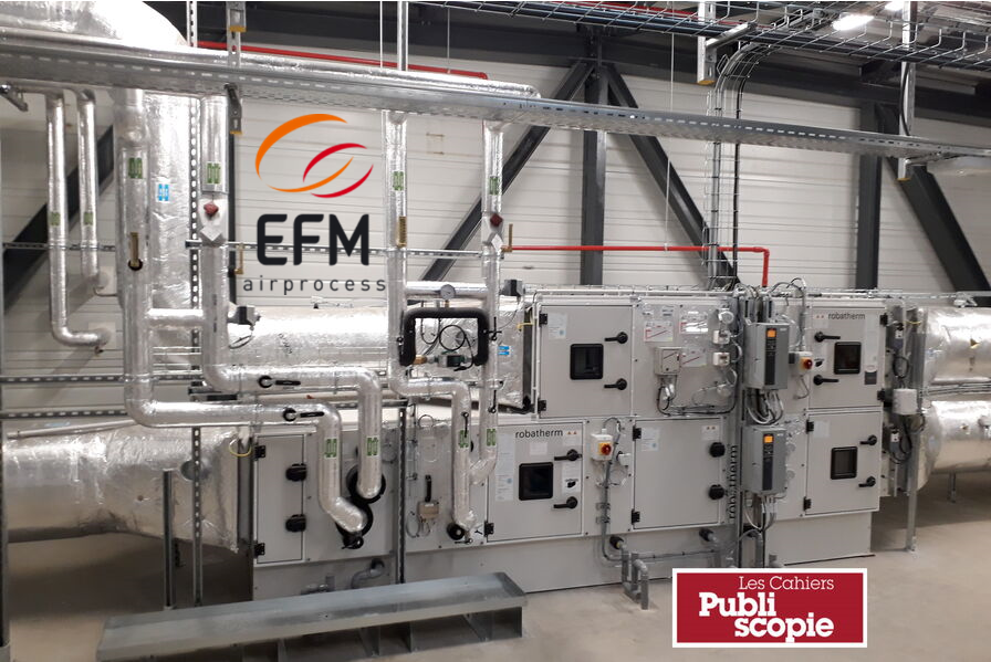 EFM Airprocess  reconnu par le magazine « L’Usine Nouvelle » en qualité d’expert du traitement d’air industriel et des salles propres